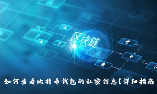 如何查看比特币钱包的私密信息？详细指南