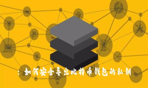 : 如何安全导出比特币钱包的私钥