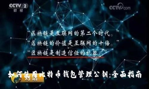 如何使用比特币钱包管理公钥：全面指南
